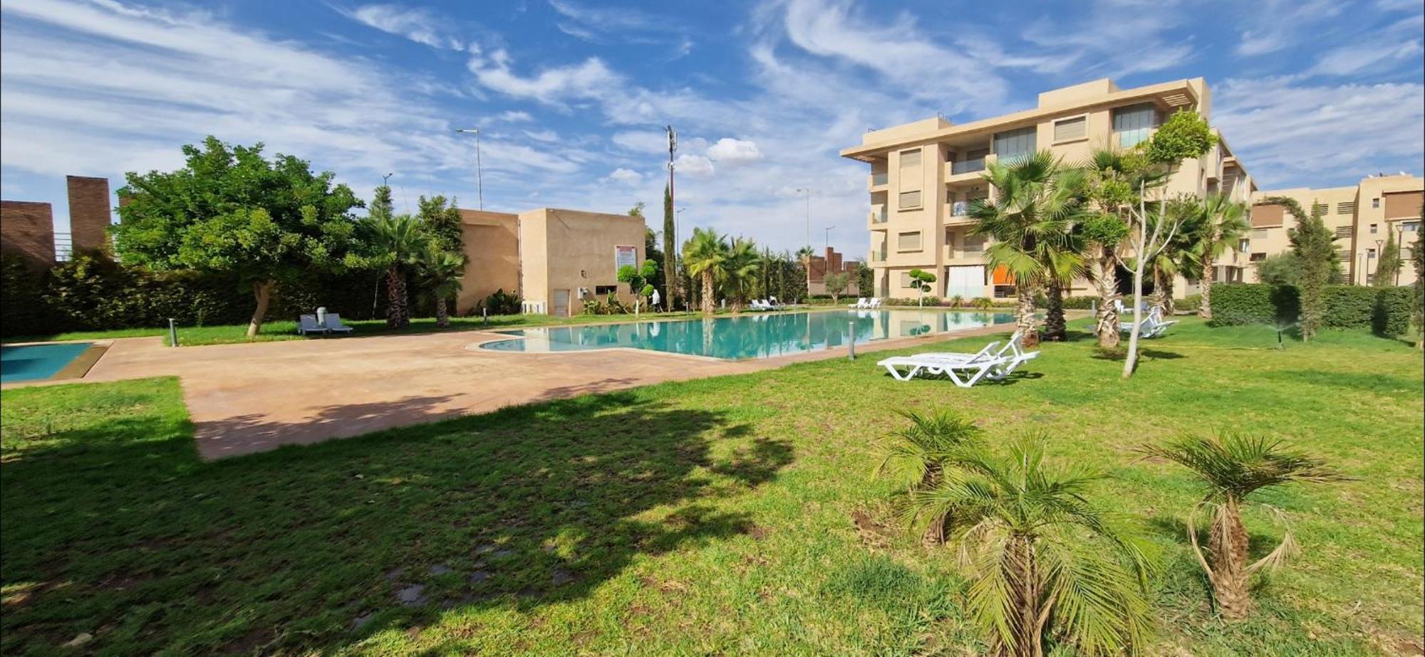 Cosy Appart Avec 2 Piscines, 2 Ch, 2 Sdb Marrakech มาร์ราเกช ภายนอก รูปภาพ